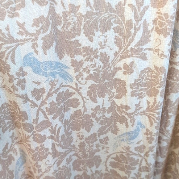 Soft Surroundings NWT Sweet Dreams Full Length Night Gown Lounge Dress Size M - Picture 5 of 6